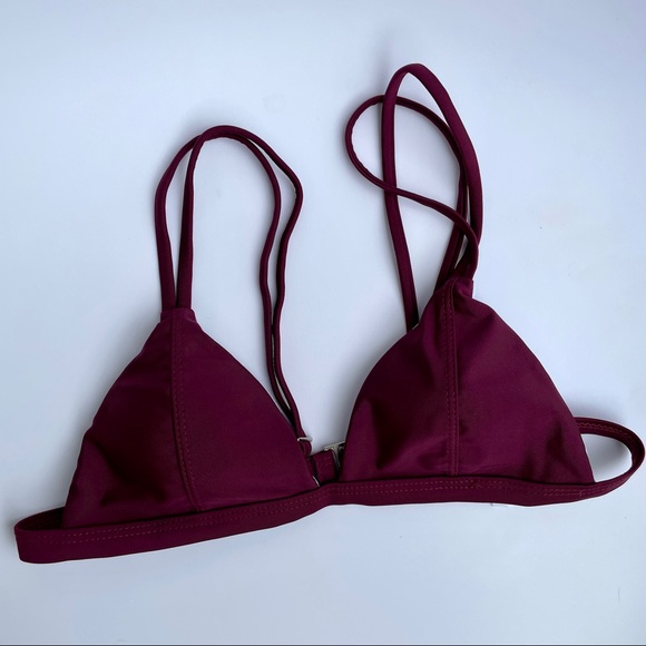 Shein Maroon/Floral Bikini - Picture 6 of 7
